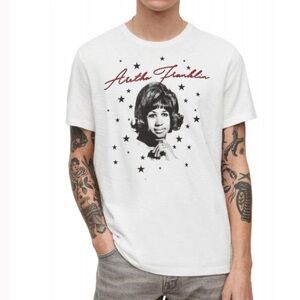 John Varvatos Aretha Franklin Respect Graphic T-Shirt